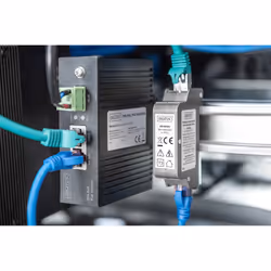 Digitus Surge Protector PoE (RJ45), montage sur rail DIN, intérieur