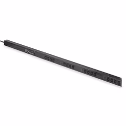 Digitus Smart PDU, surveillance des sorties, 16 A, monophasé, 16 x C13, Avec contrôle en ligne, Monophasé, verticale, Noir, L ...