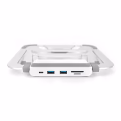 Digitus Support réglable pour ordinateur portable avec station d'accueil USB-C™, 8 ports