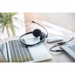 Digitus Micro-casque de bureau On Ear avec réduction de bruit, 3,5 mm, stéréo - Vue supplémentaire 4