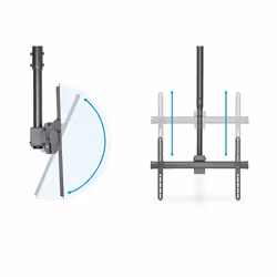 Digitus DA-90421 support pour téléviseur 70" Noir - Vue supplémentaire 6
