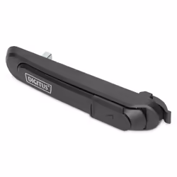 Digitus Poignée pivotante avec serrure pour armoires de serveurs et réseaux, Poignée de porte, Noir, Polyamide, Turquie, 1 pi ...