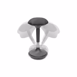 Digitus Tabouret ergonomique / aide à la station debout, réglable en hauteur avec ressort à gaz - Vue supplémentaire 5