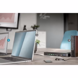 Digitus Commutateur KVM, 4 ports, 4K 60 Hz, 4 x entrées DP, 1 x sortie DP/HDMI