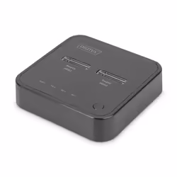 Digitus Station d'accueil dual M.2 pour SSD NVMe avec fonction de clonage hors ligne, USB-C™, Avec fil, USB 3.2 Gen 2 (3.1 Ge ...
