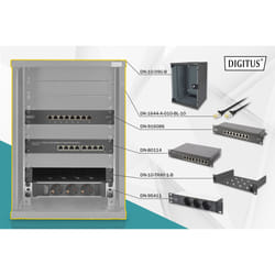 Digitus Pack réseau de 254 mm (10")