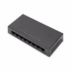 Digitus commutateur 8 ports, Fast Ethernet 10/100 Mbit/s, Unmanaged, Non-géré, Fast Ethernet (10/100), Full duplex