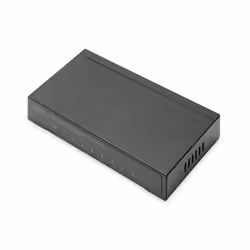 Digitus Commutateur Gigabit 8 ports, bureau, Unmanaged, boîtier en métal, Non-géré, Gigabit Ethernet (10/100/1000), Full dupl ...