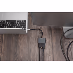 Digitus Adaptateur graphique USB Type-C™ 4K 2 en 1 Mini DisplayPort + VGA