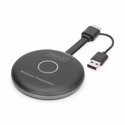 Digitus Transmetteur HDMI sans fil pour Click &amp; Present Pro (DS-55317), 1920 x 1080 pixels, Émetteur AV, 50 m, Sans fil,  ...