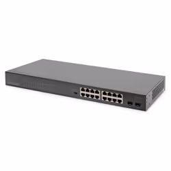 Digitus DN-95347-1, Non-géré, Gigabit Ethernet (10/100/1000), Full duplex, Grille de montage, 1U