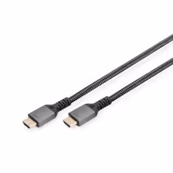 Digitus Câble de raccordement PREMIUM HDMI 2.1 8K, 1 m, HDMI Type A (Standard), HDMI Type A (Standard), 7680 x 4320 pixels, C ...