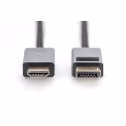 Digitus Câble adaptateur DisplayPort 4K, DP – HDMI type A