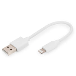Digitus Câble de données/charge Lightning vers USB A, certifié MFI