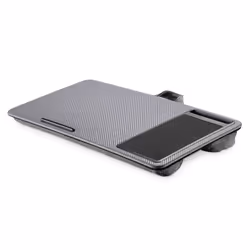 Digitus Notebook Desk / station de travail pour ordinateur portable, Supports de Laptop, Gris, Coton, Plastique, 43,2 cm (17" ...