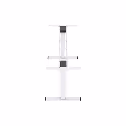 Digitus Piètement de table réglable en hauteur électriquement, deux moteurs, 3 vitesses, blanc - Vue supplémentaire 5