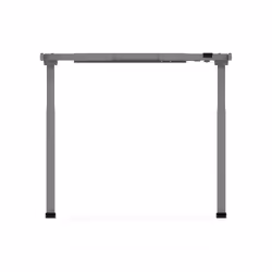 Digitus Piètement de table réglable en hauteur électriquement, un moteur, 2 vitesses, gris