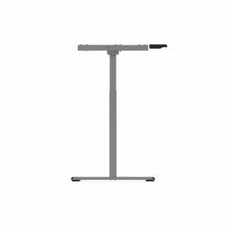 Digitus Piètement de table réglable en hauteur électriquement, un moteur, 2 vitesses, gris - Vue supplémentaire 4