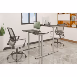Digitus Piètement de table réglable en hauteur électriquement, un moteur, 2 vitesses, gris - Vue supplémentaire 6