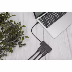 Digitus Hub vidéo MST 3 ports (USB-C™ -> 3x DisplayPort) - Vue supplémentaire 4