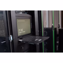 Digitus DS-72221-6FR support d'ordinateurs 19" Noir 1U - Vue supplémentaire 2