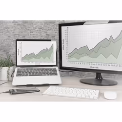 Digitus Support réglable pour ordinateur portable avec station d'accueil 7 ports Pop-Out USB-C™