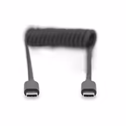 Digitus Câble spiralé USB 2.0 – USB-C vers USB-C