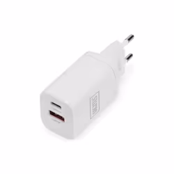 Digitus Chargeur USB, 1 x USB A / 1 x USB-C, 30W, Intérieure, Secteur, 15 V, Blanc