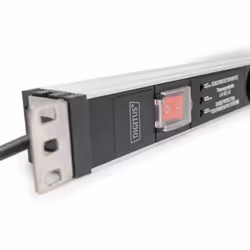 Digitus Multiprise avec profilé en aluminium, interrupteur, protection contre la surcharge et filtre secteur intégrés, 5 prises à contact de protectio - Vue supplémentaire 4