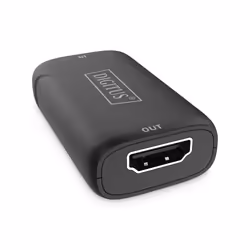 Digitus Répéteur HDMI, 4K / 60 Hz, Répéteur AV, 20 m, Avec fil, Noir, HDCP