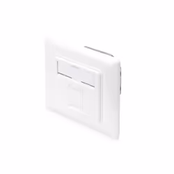 Digitus Prise réseau CAT 6A Classe Ea, de conception compatible, blindée, montage encastré, RJ-45, 1 module(s), 6a, 500 MHz, ...