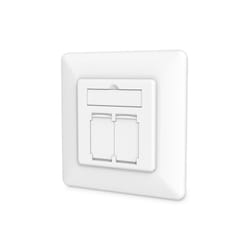 Digitus Prise réseau CAT 6A Classe Ea, de conception compatible, blindée, montage encastré