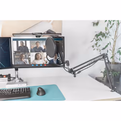 Digitus Microphone à condensateur USB, professionnel