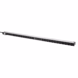 Digitus PDU IT de base, monophasé 32A, 24 x C13, 4 x C19, 3 m de câble d'alimentation, connecteur IEC 60309 32 A, Basique, 0U ...