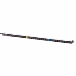 Digitus PDU Basic IT, triphasé 16 A, 24 x C13, 3 x C19, câble d’alimentation 3 m, connecteur IEC 60309 16 A, Basique, 0U, Tri ...