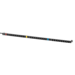 Digitus PDU Basic IT, triphasé 16 A, 24 x C13, 3 x C19, câble d’alimentation 3 m, connecteur IEC 60309 16 A