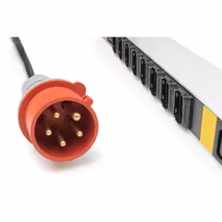 Digitus PDU Basic IT, triphasé 16 A, 24 x C13, 3 x C19, câble d'alimentation 3 m, connecteur IEC 60309 16 A - Vue supplémentaire 5