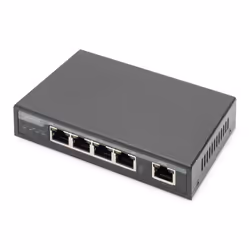 Digitus 4 Port Gigabit 4PPoE Extender, 802.3at, 60 W, Gigabit Ethernet, 10,100,1000 Mbit/s, IEEE 802.3af, IEEE 802.3at, Compl ...