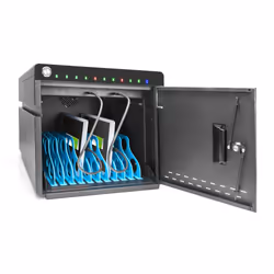 Digitus Armoire de chargement mobile pour ordinateurs portables / tablettes jusqu'à 14 pouces, UV-C, USB-C™