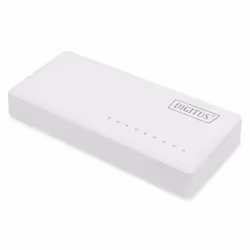 Digitus Commutateur Gigabit 8 ports, Unmanaged, Non-géré, Gigabit Ethernet (10/100/1000)