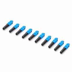 Digitus Connecteur de terrain pour fibre optique monomode SC/UPC Fast Connector (10 pièces), SC/UPC, Mâle, Noir, Bleu, Monomo ...