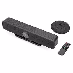 Digitus Barre vidéo 4K All-in-One Pro – Système de vidéoconférence, Barre de collaboration vidéo, CMOS, 4K Ultra HD, 4x, Noir ...