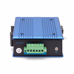Digitus DN-652102-1 convertisseur de support réseau 1000 Mbit/s 1310 nm Monomode Noir, Bleu