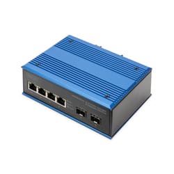 Digitus Commutateur industriel Gigabit Ethernet 4+2 ports