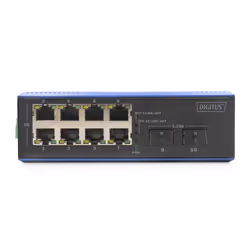 Digitus Commutateur industriel Gigabit Ethernet 8+2 ports