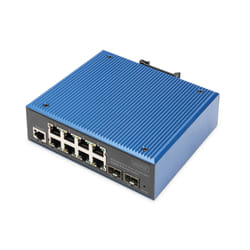 Digitus Commutateur industriel Gigabit Ethernet L2 Managed 8+2 ports