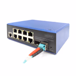 Digitus Commutateur industriel Gigabit Ethernet L2 Managed 8+2 ports