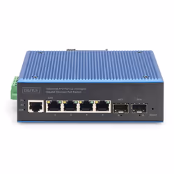 Digitus Commutateur PoE industriel Gigabit Ethernet L2 Managed 4+2 ports