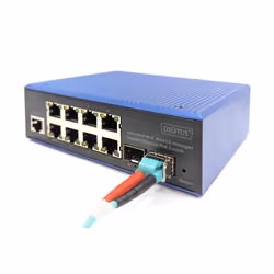 Digitus Commutateur PoE industriel Gigabit Ethernet L2 Managed 8+2 ports