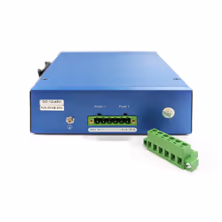 Digitus DN-651159 commutateur réseau Géré L2 Gigabit Ethernet (10/100/1000) Connexion Ethernet, supportant l'alimentation via ce port (PoE) Noir, Bleu